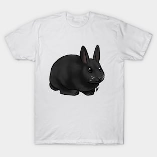 Small Mammal - Rabbit - Black T-Shirt